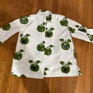 Maxmara Ladies Osella Caper Print Cotton shirt